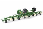 Leketøysbil - Bruder Krone trailed rotary tedder with running gear KWT 8.82 - BR2224