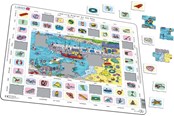 Puslespill - Larsen Puzzles Learning english by the sea - LA-EN3EN