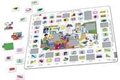 Puslespill - Larsen Puzzles Learning English at School (Maxi) - LA-EN6EN