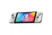 Spill - Tilbehør - HORI Split Pad Compact (Light Gray & Yellow ) - Controller - Nintendo Switch - NSW-373U