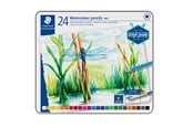 Skrive- & Tegneverktøy - Staedtler Coloured pencil aqu 24pcs 100% PEFC - 14610C M24