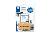 Hobbyartikler - Staedtler Eraser set 2 pcs blister - 5427SBK2-C