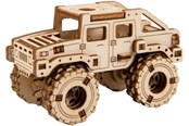 Modellsett - Mobimods WoodenCity Monster Truck Hummer - 5903641494311