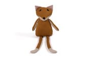 Babyleker - Filibabba Teddy - Freya the fox dark orange - FI-PT030