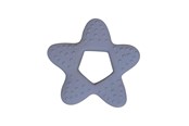 Babyleker - Filibabba Teether - Star rubber - powder blue - FI-PT016