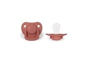 Babyutstyr - Filibabba Pacifiers 2-pack - Coral 0-6 months - FI-PH055