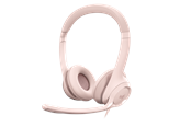 Hodetelefoner - Logitech H390 USB Computer Headset - Rose - 981-001281