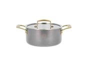 Gryter - Pillivuyt Gourmet Durance Saucepan with Lid Dia 20 cm 2.9 litres Steel - 27358