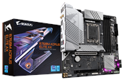 Hovedkort - GIGABYTE B760M AORUS ELITE AX Hovedkort - Intel B760 - Intel LGA1700 socket - DDR5 RAM - Micro-ATX - B760M AORUS ELITE AX