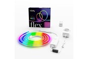 Smarthus - Twinkly Flex – App-controlled RGB LED neon tube. 3 Meters. White Wire. - TWFL300STW-WEU