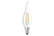 LED-lyspære - Osram LED-lyspære Comfort Candle Filament 3,4W/927 (40W) Clear Dimmble E14 - 4058075602830