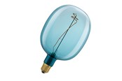 LED-lyspære - Osram LED-lyspære Vintage 1906 Globe Ballon 4,5W/816 (10W) Blue Dimmable E27 - 4058075761872