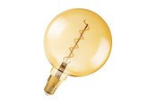 LED-lyspære - Osram LED-lyspære Vintage 1906 Globe200 4W/820 (28W) Gold Dimmable E27 - 4058075269729