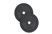 Sport & Fitness - Slazenger Weight plates 2x7.5 kg. - SL801161IONE SIZE