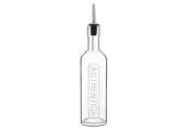 Kjøkkentilbehør - Luigi Bormioli Authentica Bottle with steel pouring stopper Dia 6.9 x 31.3 cm 50 cl Clear - 17319