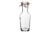 Kjøkkentilbehør - Luigi Bormioli Lock Eat Carafe with patent lid Dia 10.2 x 27.7 cm 1 liter Clear - 0032622024812