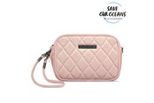 Annen personlig pleie - Gillian Jones Natascha makeup purse in pink velour - 10455-352