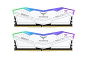 RAM - Team Group T-Force Delta RGB DDR5-5600 - 32GB - CL36 - Dual Channel (2 pcs) - AMD EXPO & Intel XMP - Hvit med RGB - FF4D532G5600HC36BDC01