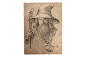 Reklameartikler - Weta Workshop - The Lord of the Rings - Portrait of Gandalf The Grey Statue Art Print - 872802827