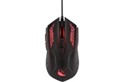 Mus - Konix Drakkar Shaman Gaming Mouse (Black) - Gaming mus - 6 - Svart med rødt lys - 3328170255028