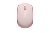 Mus - Logitech M171 Wireless - Mus - Optisk - 3 knapper - Rosa - 910-006865