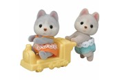 Dukker, Bamser & Utstyr - Sylvanian Families Husky Twins - 5638