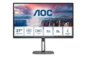 Skjerm - 27" AOC Q27V5N/BK - 2560x1440 - 75Hz - VA - Q27V5N/BK