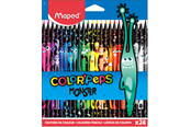 Skrive- & Tegneverktøy - Maped Color'Peps Monster Colour pencils x24 - 862624