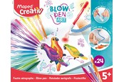 Skrive- & Tegneverktøy - Maped Creativ Blowpen Art - Box of 24 colours - 846712