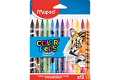 Skrive- & Tegneverktøy - Maped Color'Peps Animals Felt-pens x12 - 845403