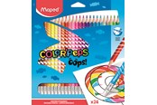 Skrive- & Tegneverktøy - Maped Color'Peps Oops Erasable Colour pencils x24 - 832824