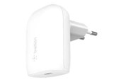 Mobil - Adaptere og ladere - Belkin BOOST CHARGE power adapter - PPS technology - 24 pin USB-C - 30 Watt - WCA005VFWH