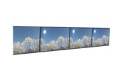 Veggmontering, AV-braketter & AV-møbler - HI-ND Videorow - mounting kit - for 4x1 video wall - landscape 50" - VR5000-0401