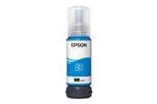 Printertilbehør blekk/toner - Epson EcoTank 108 - Cyan Ink - Blekkrefill Blå - C13T09C24A