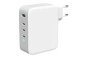 Mobil - Adaptere og ladere - Deltaco USBC-GAN04 power adapter - GaN technology - USB 24 pin USB-C - 130 Watt - USBC-GAN04