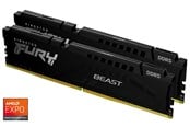 RAM - Kingston FURY Beast DDR5-5200 - 16GB - CL36 - Dual Channel (2 pcs) - AMD EXPO & Intel XMP - Svart - KF552C36BBEK2-16