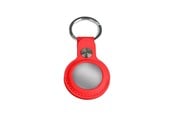 Mobil - Andre tilbehør - Light Solutions Airtag Key Ring - Leather - Red - 5714255006803