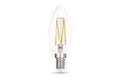 LED-lyspære - HiluX LED-lyspære K2 Candle 5,2W/927 (40W) Clear Dimmable E14 - 5714255004991