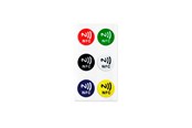 Smarthus - Light Solutions NFC tag - NTAG213 - colored stickers - 6 pcs - 5714255004151