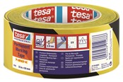 Tape & Lim - tesa Floor Marking Tape Premium indoor and outdoor 33m x 50 mm Yellow-Black - 04169-00063-93