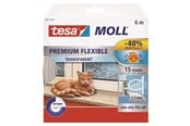 Tape & Lim - tesa moll Premium Flexible Silicone Sealing Tape 6m x 9mm x 7mm Transparent - 05417-00200-02