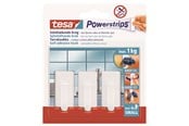 Baderomstilbehør - tesa Powerstrips Hooks Small Classic self-adhesive White - 57530-00006-20