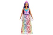 Dukker, Bamser & Utstyr - Barbie Dreamtopia Princess Doll (Curvy Purple Hair) - HGR17