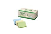 Skrivebordstilbehør - Stick'n Recycled - notes - 38 x 51 mm - 1200 sheets (12 x 100) - 21407