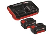 Verktøy - Einhell Power-X-Change startsett 2x18 V/ 4,0 A og twin-lader - 4512112