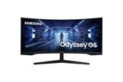 Skjerm - 34" Samsung Odyssey G5 - 3440x1440 (UWQHD) - 165Hz - VA - Curved - LC34G55TWWPXEN