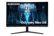 Skjerm - 32" Samsung Odyssey Neo G8 - 3840x2160 (4k / UHD) - 240Hz - VA (med Quantum Mini-LED) - HDMI 2.1 - Buet - LS32BG850NPXEN