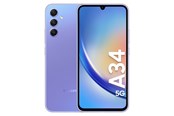 Mobiltelefoner - Samsung Galaxy A34 5G 128GB/6GB - Light violet - SM-A346BLVAEUB