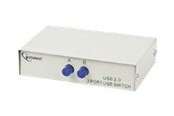 USB-hub - Gembird DSU-21 - USB peripheral sharing switch - 2 ports USB-hub - 2 porter - DSU-21