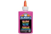 Kreative leker - Elmer's Elmers Glow-in-the-Dark flytende lim | Rosa | 147 ml - 2162079